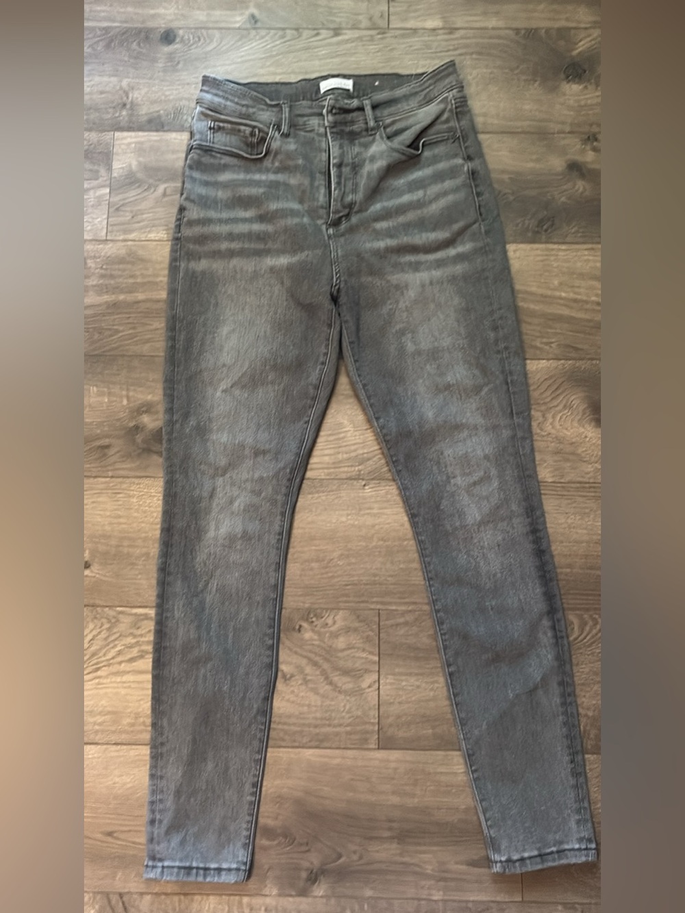LOFT Women's Grey Skinny Jeans